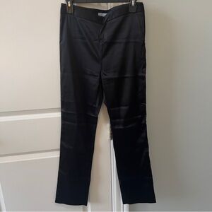 ANTONIO MELANI Black Straight Leg Pants